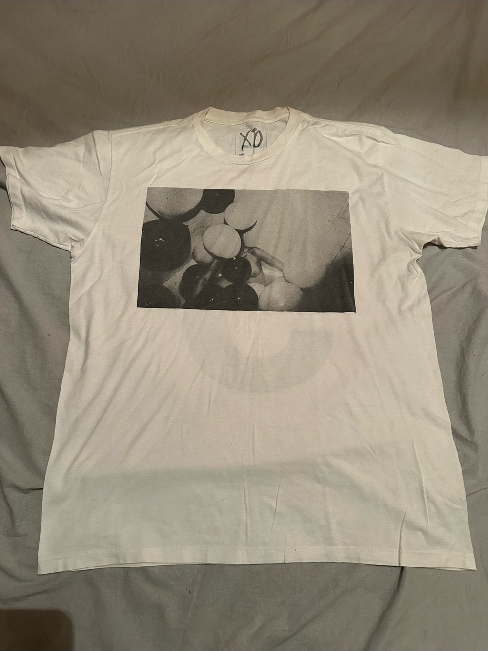 The XO The Weeknd Large House Of Balloons 5-Year Anniversary T-Shirt